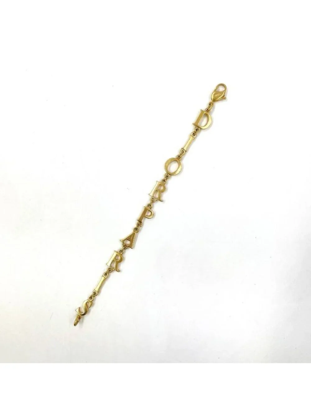 Dior Logo Gold Plated Bracelet Bangle - Picture 8 of 8